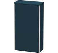 Duravit XSquare Armoires mi-hautes, 1 porte butée à droite, 2 tablettes en verre, 500x896x236mm, XS1303R9898, XS1303R9898, Colorazione: Laccato opaco seta blu notte