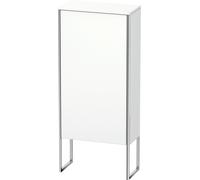 Duravit XSquare Armoires mi-hautes, 1 porte butée gauche, 2 tablettes en verre, 500x1136x236mm, XS1304L1818, XS1304L1818, Colorazione: Bianco opaco Decor bianco opaco