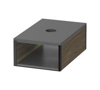 Duravit XSquare divisorio interno, con coperchio, XS994807777, XSquare noce americano/nero diamante [Mobili da Bagno > Accessori per Mobili da Bagno]