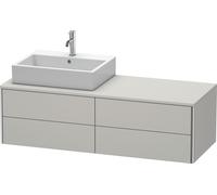 Duravit XSquare mobile per top, 4 scomparti estraibili, XS4913L0707, XSquare [Mobili da Bagno > Mobili Lavabo]