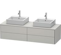 Duravit XSquare mobile sottolavabo, 4 scomparti estraibili, XS4917B0707, XSquare [Mobili da Bagno > Mobili Lavabo]