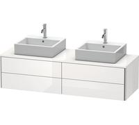 Duravit XSquare mobile sottolavabo, 4 scomparti estraibili, XS4917B4040, XSquare [Mobili da Bagno > Mobili Lavabo]