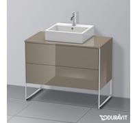 Duravit XSquare mobile per top, 2 scomparti estraibili, XS492108989, XSquare [Mobili da Bagno > Mobili Lavabo]