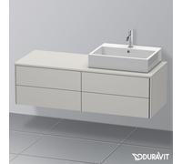 Duravit XSquare mobile per top, 4 scomparti estraibili, XS4913R0707, XSquare [Mobili da Bagno > Mobili Lavabo]