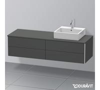 Duravit XSquare mobile per top, 4 scomparti estraibili, XS4914R4949, XSquare [Mobili da Bagno > Mobili Lavabo]
