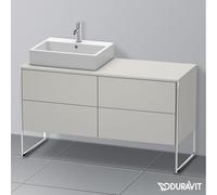 Duravit XSquare mobile per top, 4 scomparti estraibili, XS4923L0707, XSquare [Mobili da Bagno > Mobili Lavabo]
