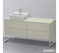 Duravit XSquare mobile per top, 4 scomparti estraibili, XS4924L6060, XSquare [Mobili da Bagno > Mobili Lavabo]