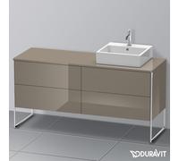 Duravit XSquare mobile per top, 4 scomparti estraibili, XS4924R8989, XSquare [Mobili da Bagno > Mobili Lavabo]
