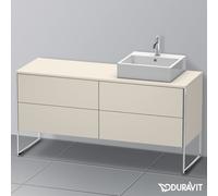 Duravit XSquare mobile per top, 4 scomparti estraibili, XS4924R9191, XSquare [Mobili da Bagno > Mobili Lavabo]
