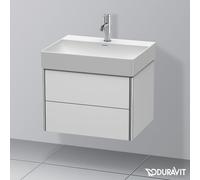 Duravit XSquare mobile sottolavabo, 2 scomparti estraibili, XS416103636, XSquare [Mobili da Bagno > Mobili Lavabo]