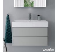 Duravit XSquare mobile sottolavabo, 2 scomparti estraibili, XS416200707, XSquare [Mobili da Bagno > Mobili Lavabo]