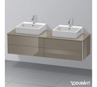 Duravit XSquare mobile sottolavabo, 4 scomparti estraibili, XS4917B8989, XSquare [Mobili da Bagno > Mobili Lavabo]