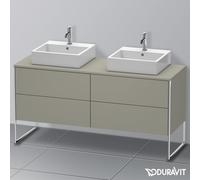 Duravit XSquare mobile sottolavabo, 4 scomparti estraibili, XS4927B9292, XSquare [Mobili da Bagno > Mobili Lavabo]