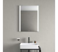 Duravit XSquare Miroirs avec éclairage LED, avec miroir chauffant, 600x800x33mm, chrome brillant, XS7011000000000, XS7011000000000