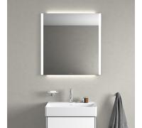 Duravit XSquare Miroirs avec éclairage LED, avec miroir chauffant, 800x800x33mm, chrome brillant, XS7012000000000, XS7012000000000