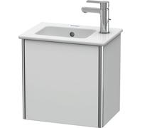 Duravit XSquare Vanity unit mural 41,0 x 28,9 cm, 1 porte, charnière à droite, pour lavabo ME by Starck 072343, XS4170R3636, XS4170R3636, Colorazione: Laccato bianco seta opaco