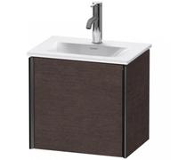 Duravit XViu 4030 Meuble sous-lavabo suspendu, 1 butée de porte à droite, pour meuble sous-lavabo Viu 073345, 430x310 mm, XV4030RB272, XV4030RB272, Colorazione: nero mat/eiche dark geb.
