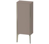 Duravit XViu XV1305 Armoire mi-haute verticale, 400x240 mm, hauteur 890 mm, 1 butée de porte gauche, XV1305LB143, XV1305LB143, Colorazione: champagne opaco/basalto opaco