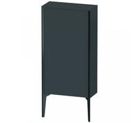 Duravit XViu XV1306 Armoire mi-haute verticale, 500x240 mm, hauteur 890 mm, 1 butée de porte gauche, XV1306LB249, XV1306LB249, Colorazione: nero opaco/grafite opaco
