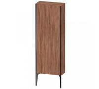 Duravit XViu XV1316 Armoire mi-haute verticale, 500x240 mm, hauteur 1330 mm, 1 butée de porte droite, XV1316RB279, XV1316RB279, Colorazione: nero opaco/noce naturale