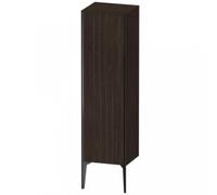 Duravit XViu XV1325 Armoire mi-haute verticale, 400x360 mm, hauteur 1330 mm, 1 butée de porte droite, XV1325RB269, XV1325RB269, Colorazione: nero opaco/noce spazzolato