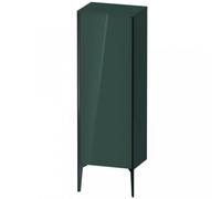 Duravit XViu XV1326 Armoire mi-haute verticale, 500x360 mm, hauteur 1330 mm, 1 butée de porte gauche, XV1326LB238, XV1326LB238, Colorazione: nero opaco/dolomiti grigio hgl