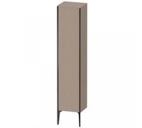 Duravit XViu XV1335 Armoire haute verticale, 400x360 mm, hauteur 1770 mm, 1 butée de porte gauche, XV1335LB275, XV1335LB275, Colorazione: nero opaco/lino