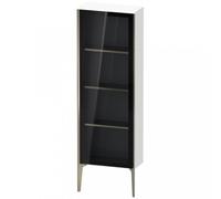 Duravit XViu XV1366 Armoire mi-haute avec porte vitrée, verticale, articulée à droite, 500x240 mm, hauteur 1330 mm, XV1366RB172, XV1366RB172, Colorazione: champagner matt/eiche dark geb.