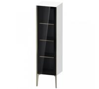 Duravit XViu XV1367 Armoire mi-haute avec porte vitrée, verticale, articulée à droite, 400x360 mm, hauteur 1330 mm, XV1367RB172, XV1367RB172, Colorazione: champagner matt/eiche dark geb.