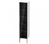 Duravit XViu XV1375 Armoire haute avec porte vitrée verticale, butée à droite, 400x360 mm, hauteur 1770 mm, XV1375RB171, XV1375RB171, Colorazione: champagne opaco/mediter. rovere