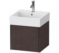 Duravit XViuu 4233 Meuble sous-lavabo suspendu, 1 tiroir, pour meuble sous-lavabo Vero Air 235050, 484x454 mm, XV42330B272, XV42330B272, Colorazione: nero mat/eiche dark geb.