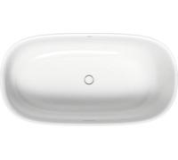 Duravit Zencha vasca da bagno freestanding 160x85 cm ovale bianco 700462000000000