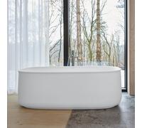 Vasca da bagno indipendente Duravit Zencha, ovale, 1600x850 mm, bianco opaco, 7004620000000