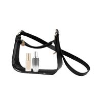 Durchsichtige Damenhandtasche | Trendige PVC Tote Bag mit Schultergurt
