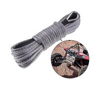 Durevole 6mm x 15m Winch Sintetico Linea Cavo Corda per ATV UTV Heavy-Duty