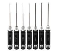 Durevole 7pc Esagonale Cacciavite Set Con Anti Scivolo Alluminio Manico for RC