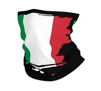 Durevole Bandana,Vintage Italy Italian Flag,Decorazione facciale Elastico Cerchietto per Capelli per Donna Arrampicata Escursionismo 26X30cm