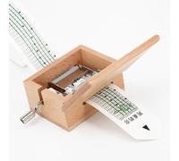 Durevole Carillon Pratica Hand-Cranked di Legno Foro Creativa Musica Amanti