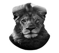 Durevole Cerchietto per Capelli, Ghetta African Lion Black And White Unisex Headwrap per Ciclismo attività Adulto