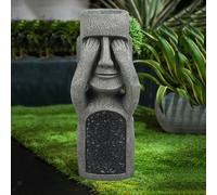 Durevole Della Resina di Isola di Pasqua Statua Divertente Moai Scultura per