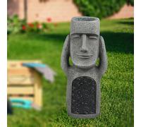 Durevole Della Resina di Isola di Pasqua Statua Divertente Moai Scultura per