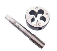 Durevole HSS 1/16-27 Npt Rubinetto & Die Destra 1pcs Rubinetto & 1pcs Fustella