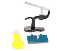 Durevole Kit di Presse per Orologi da 15 Pezzi con Matrici in Plastica ABS e Metallo per la Sostituzione della Batteria Dell'orologio e Chiusura Posteriore Perfetta per gli Orologiai