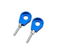 durevole Regolatore tendicatena con foro for asse ruota posteriore da 12 mm/15 mm compatibile con accessori di modifica Honda Yamaha Kawasaki Perfetta calzatura(15mm Blue)