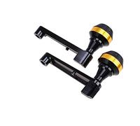 Durevole robusto CNC Motorcycle Protezione Dalla Caduta Telaio Slider Anti Crash Pad Protector Per CBR1000 08-16 Cafe Racer Slider Para(Gold)