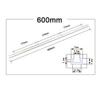 Durevole Scanalatura a T Pista Inclinato Falegnameria Accessori Equipment Router