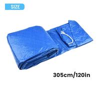 Durevole Trampolino Cover Pioggia 305/366cm Anti-polvere Protettivo Pellicola