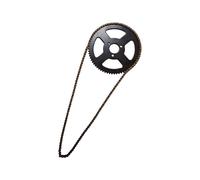 Durevole trasmissione 68 denti catena posteriore per 49cc mini motocicletta a 2