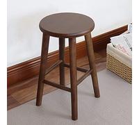 DurevoleRotondoSgabello da bar in legnoper cucina e sala da pranzoNoSchienale 50 cmAltezzaMarroneColorPerfettoPer Ristoranti e CasaDesign elegante e robusto