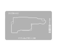 Durevolezza Costruzione In Metallo IPX17 Strato Medio Reballing Platform Set per 17Air/17Pro Strumento di Riparazione Strumento Strato Medio Reballing Piattaforma